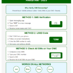 Sim Owner Details Online Check