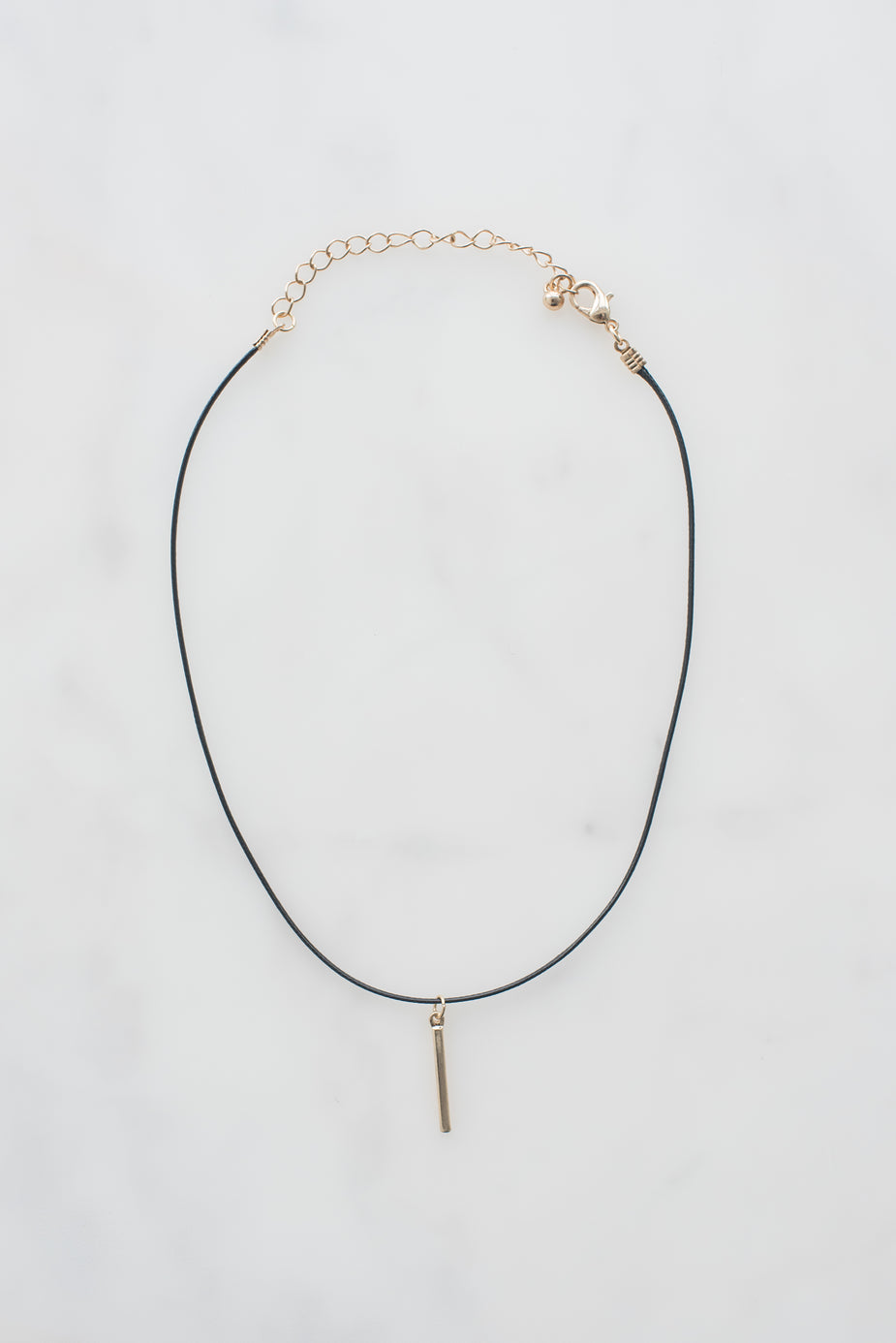 choker with gold